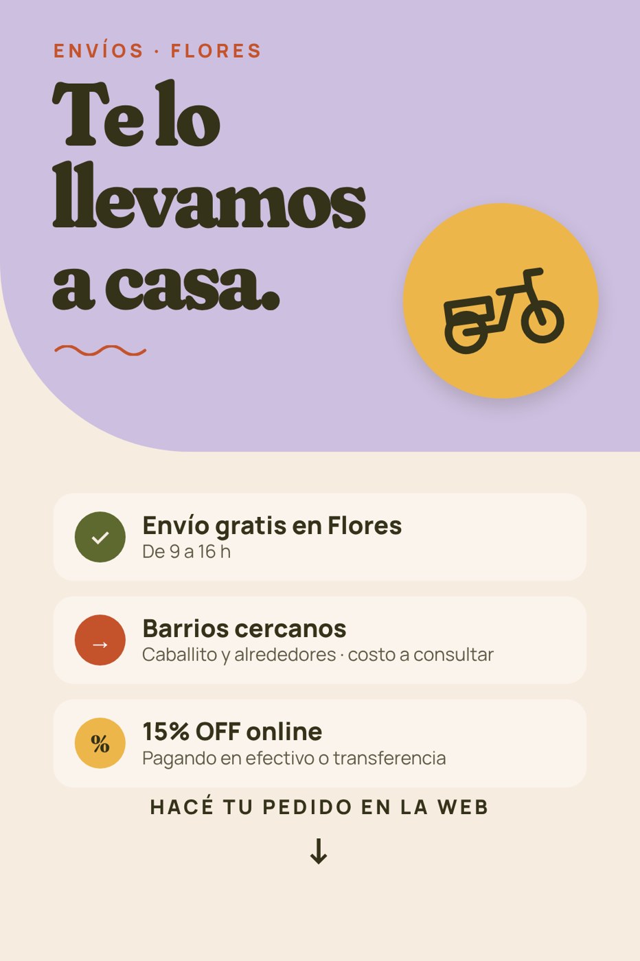 Pieza de envíos