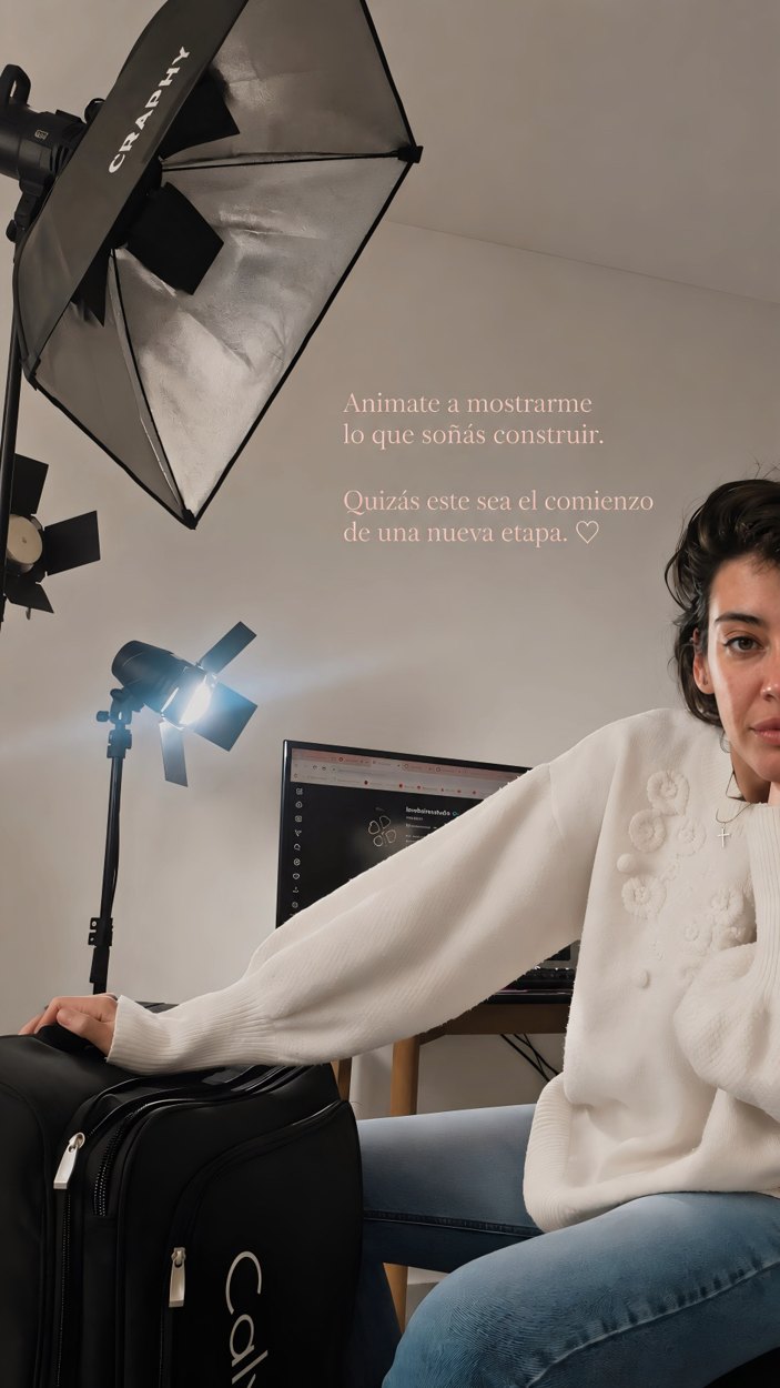 Trabajando con luz de estudio